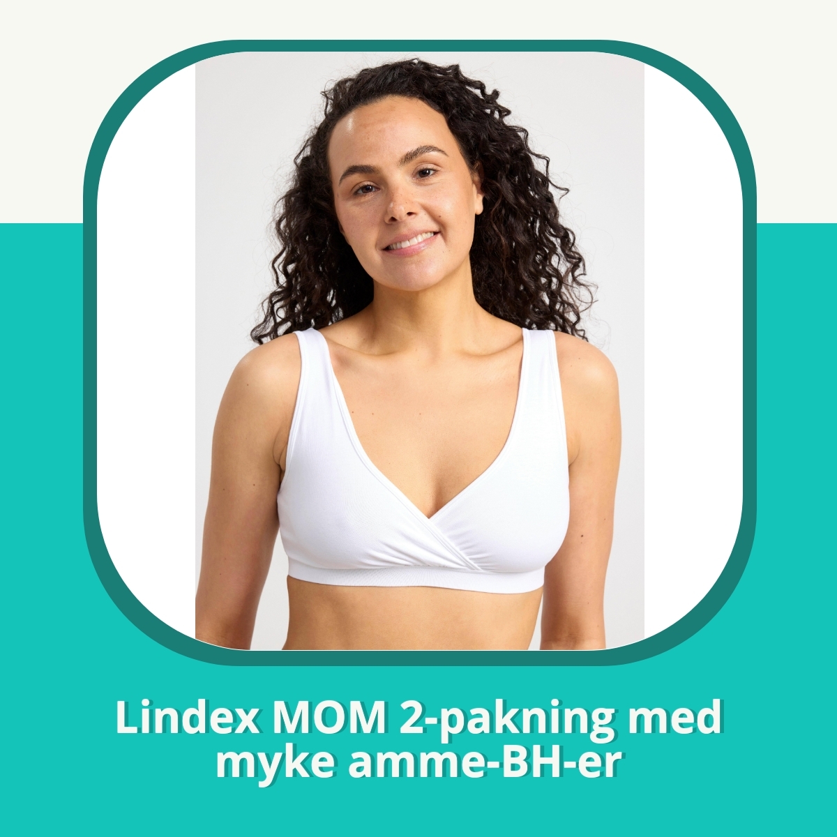 Anmeldelse af Lindex MOM 2-pakning med myke amme-BH-er