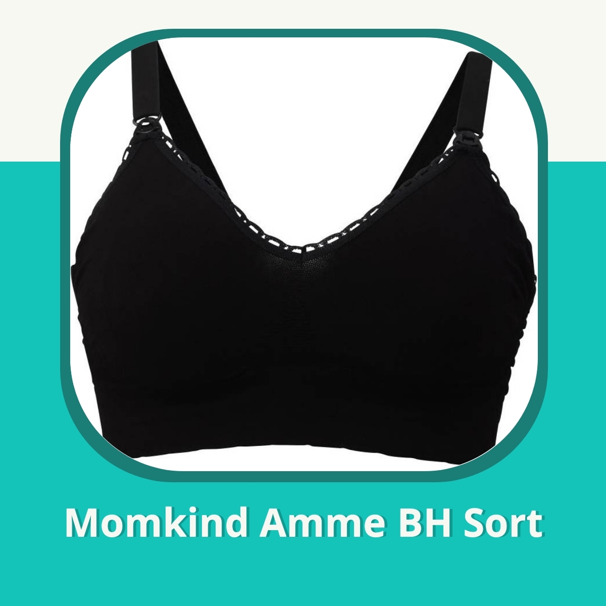 Anmeldelse af Momkind Amme BH Sort
