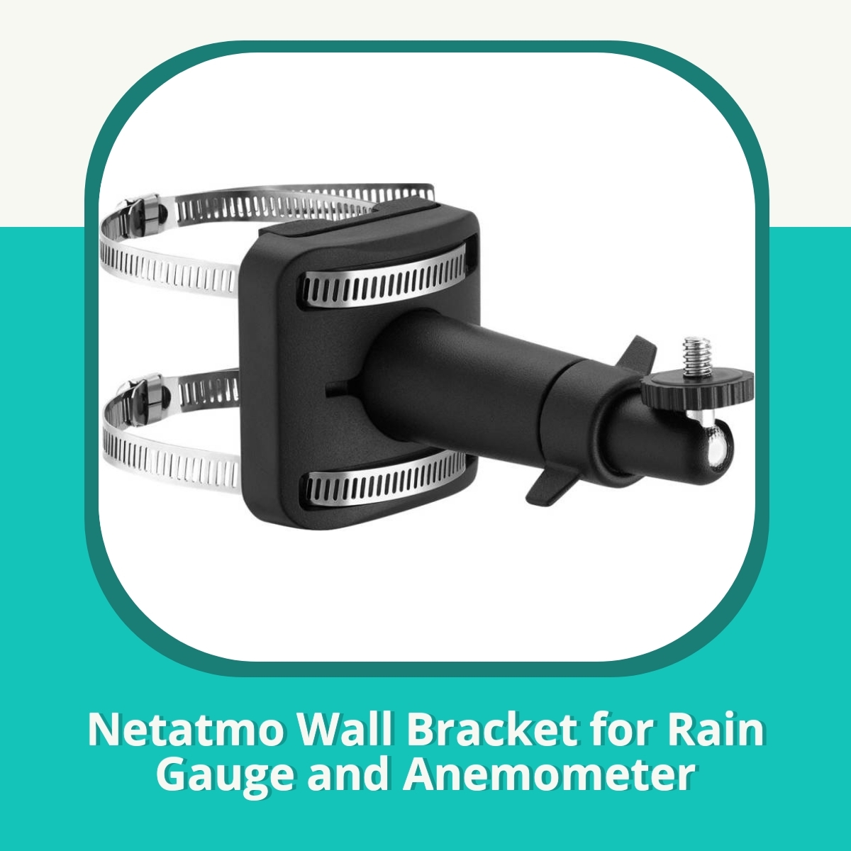 Anmeldelse af Netatmo Wall Bracket for Rain Gauge and Anemometer