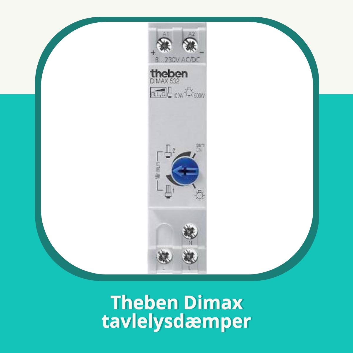 Recension af Theben Dimax tavlelysdæmper