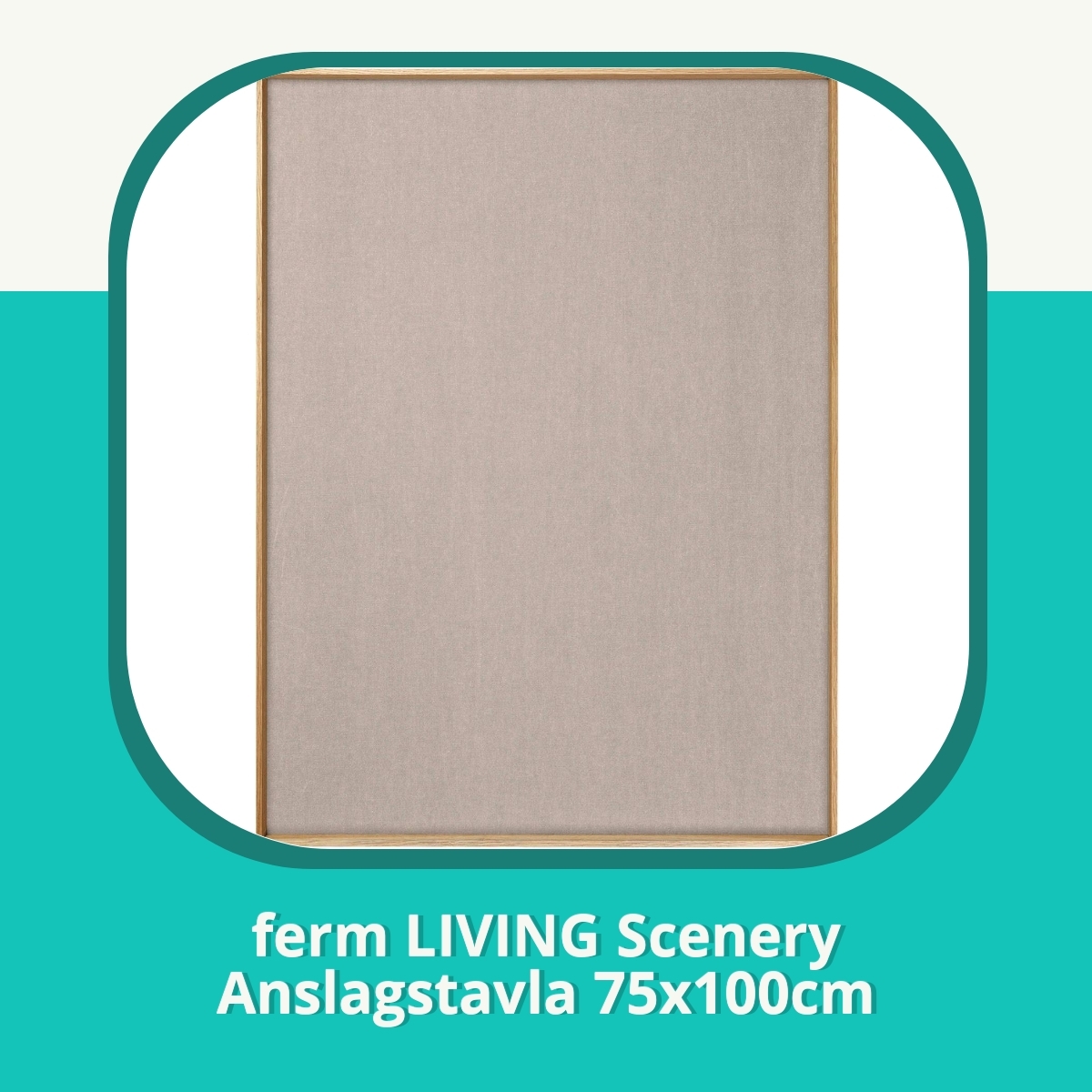 Recension ferm LIVING Scenery Anslagstavla 75x100cm