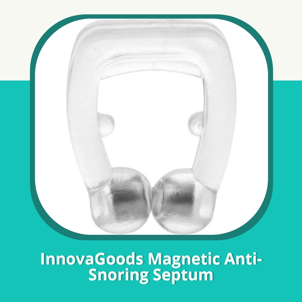 Anmeldelse af InnovaGoods Magnetic Anti-Snoring Septum