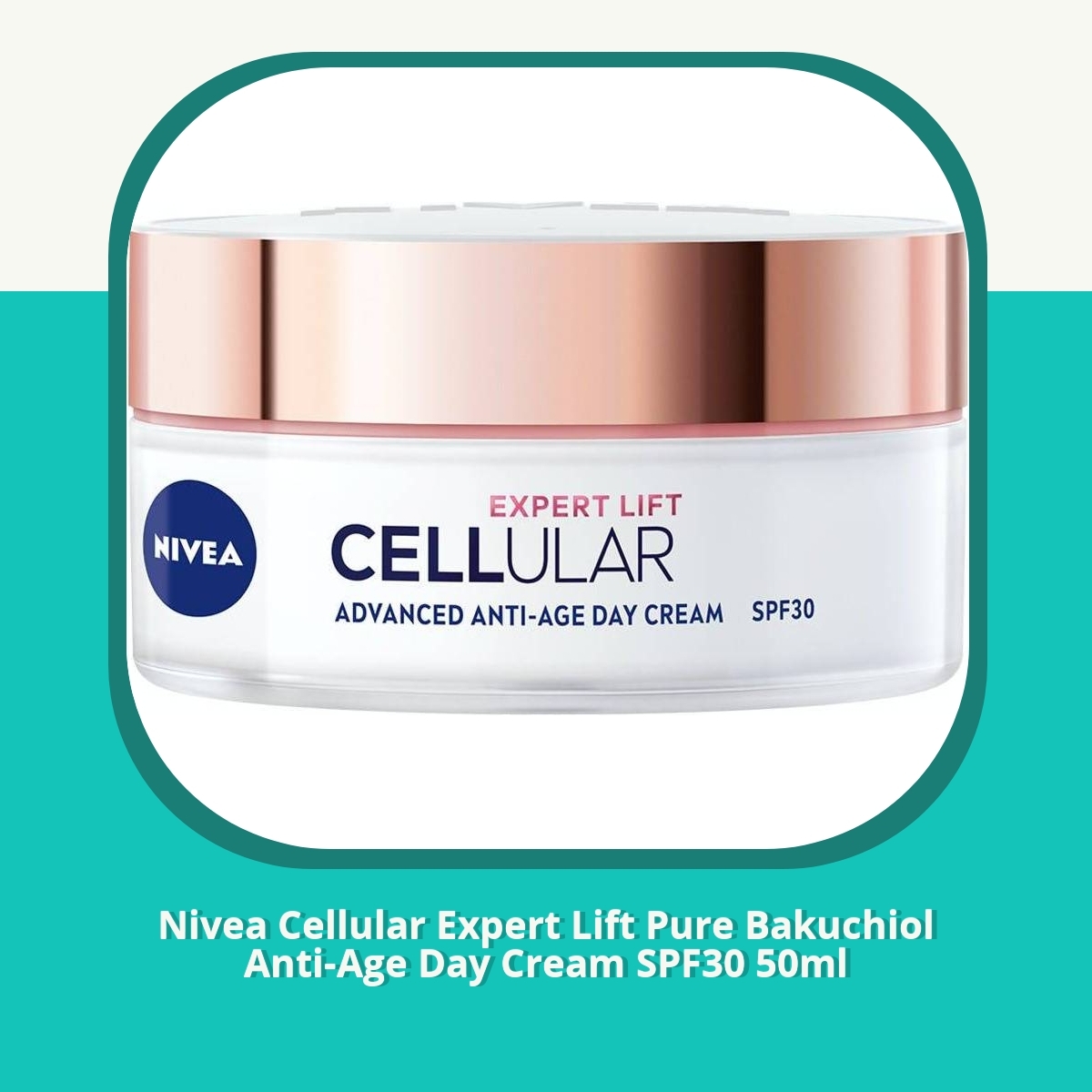 Recension af Nivea Cellular Expert Lift Pure Bakuchiol Anti-Age Day Cream SPF30 50ml