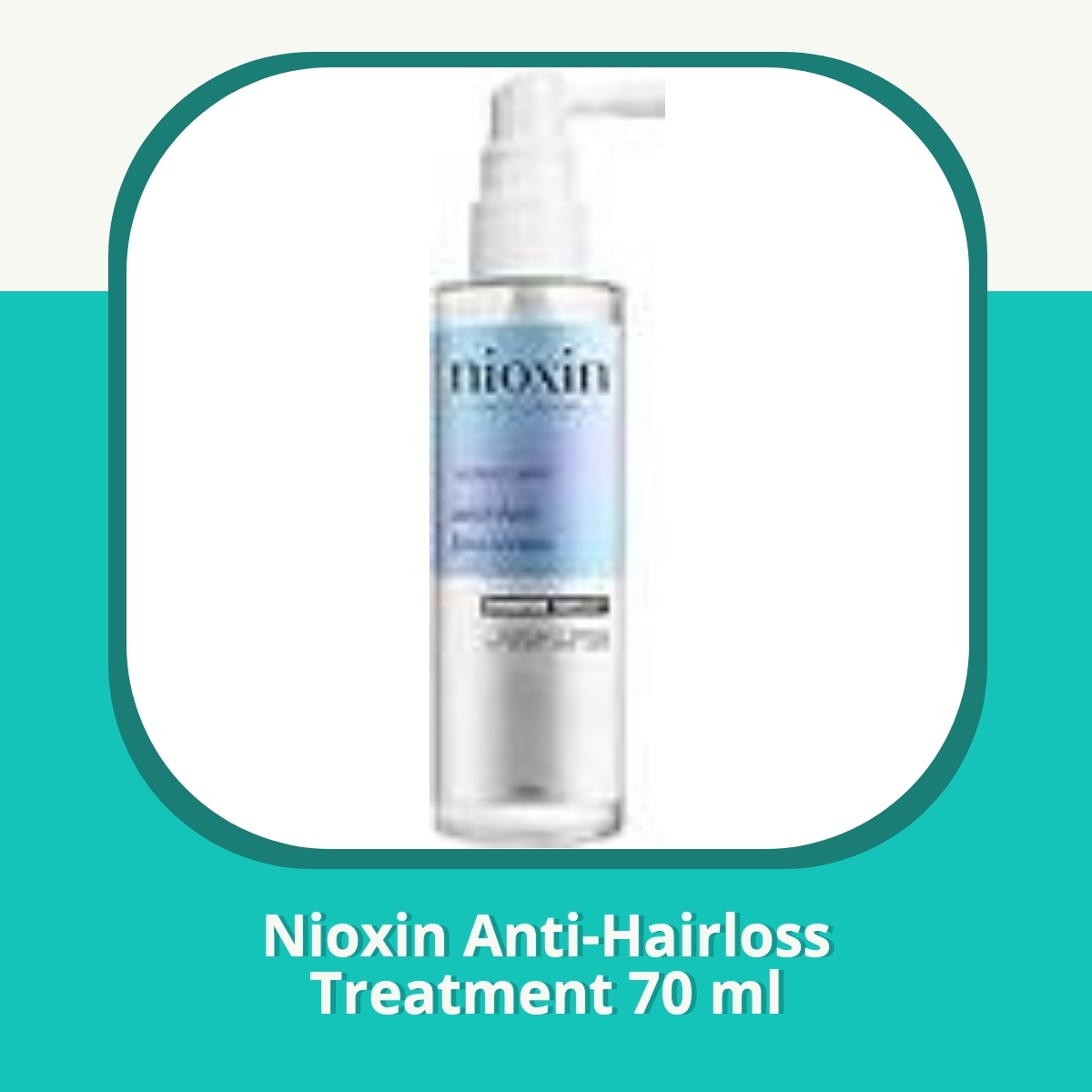 Anmeldelse af Nioxin Anti-Hairloss Treatment 70 ml