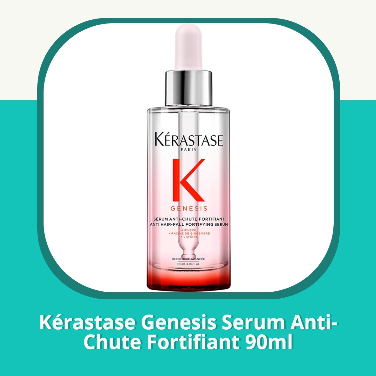 Anmeldelse af Kérastase Genesis Serum Anti-Chute Fortifiant 90ml