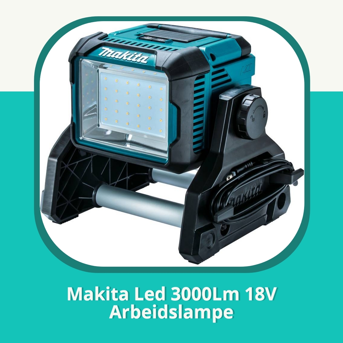 Anmeldelse Makita Led 3000Lm 18V Arbeidslampe