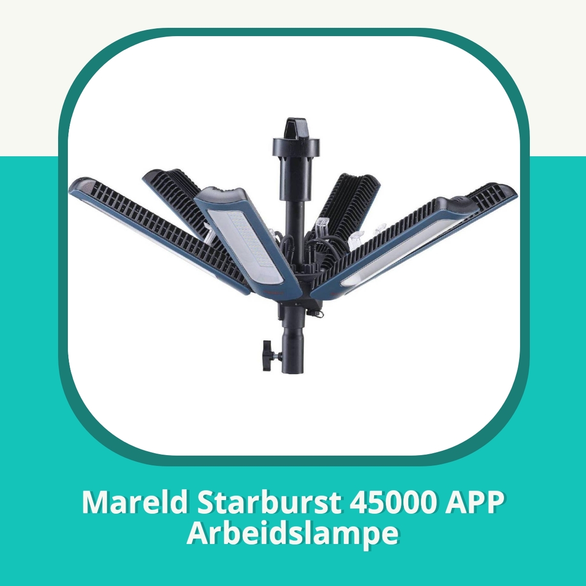Anmeldelse af Mareld Starburst 45000 APP Arbeidslampe
