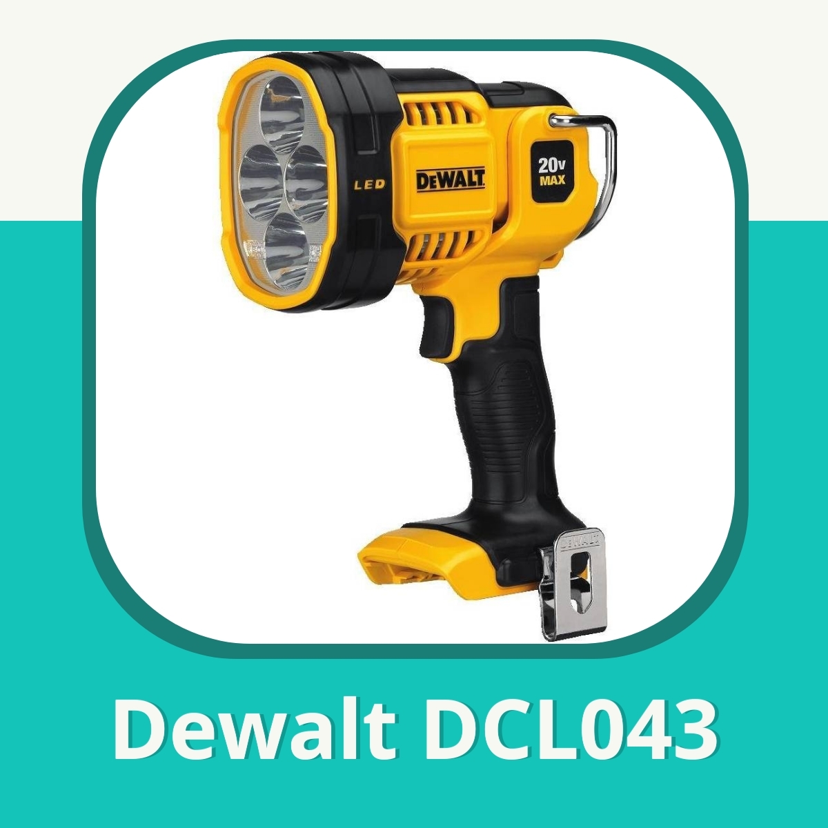 Recension Dewalt DCL043