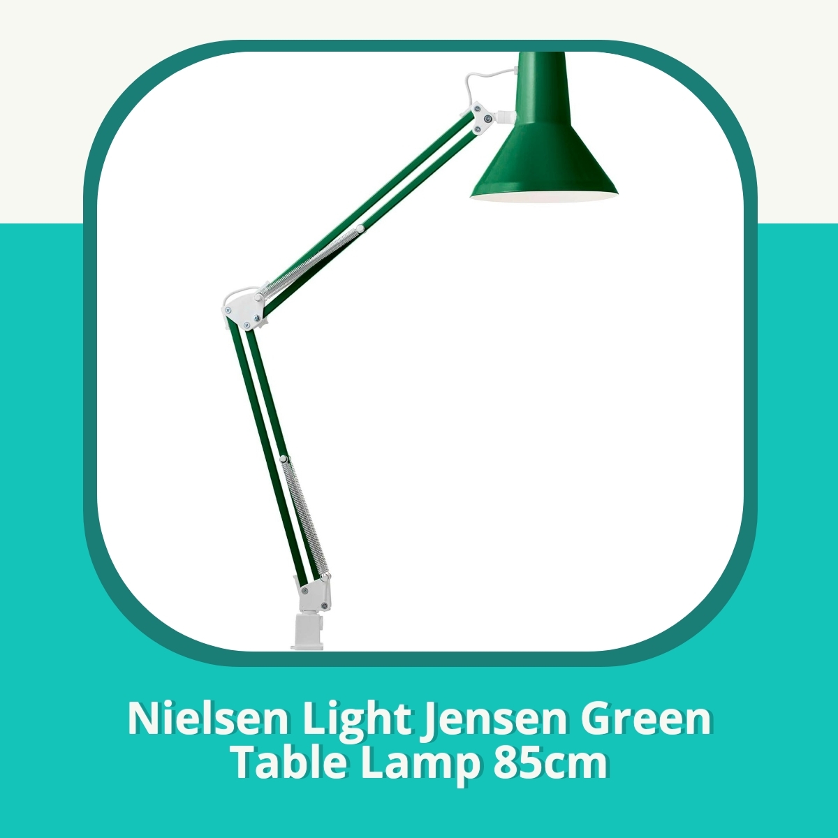 Recension af Nielsen Light Jensen Green Table Lamp 85cm