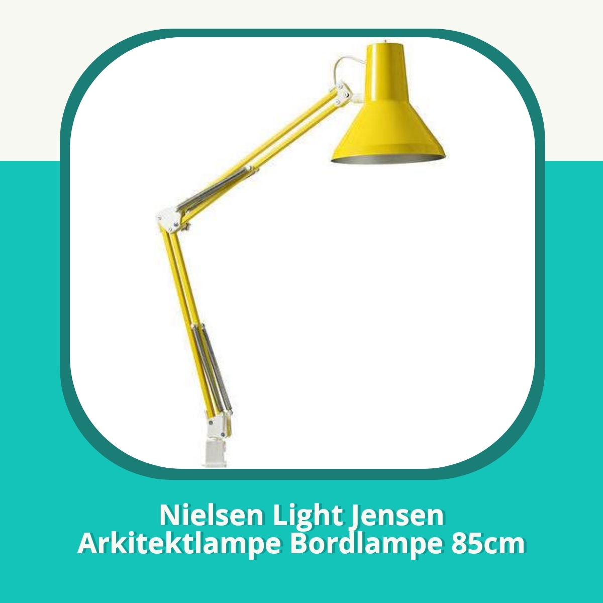 Anmeldelse af Nielsen Light Jensen Arkitektlampe Bordlampe 85cm