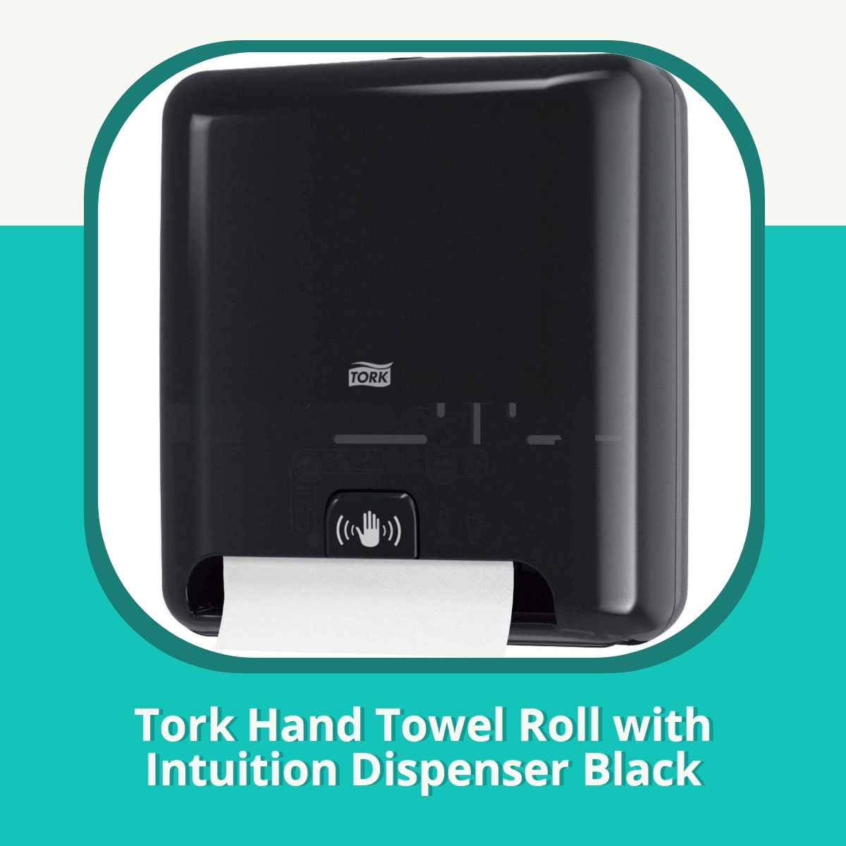 Recension af Tork Hand Towel Roll with Intuition Dispenser Black