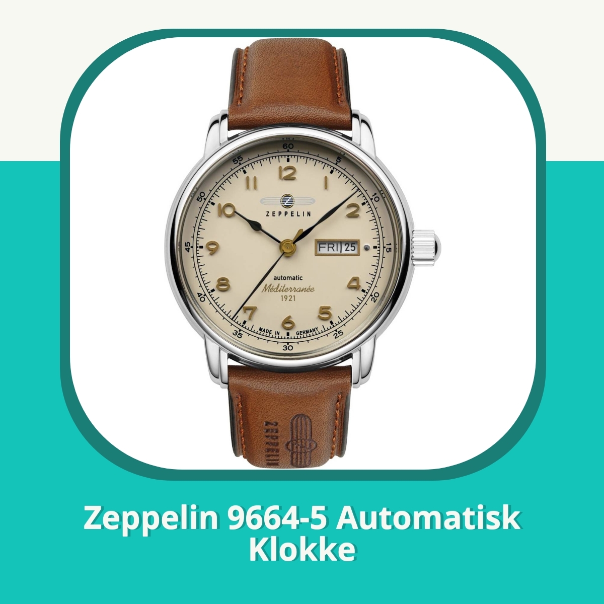 Anmeldelse af Zeppelin 9664-5 Automatisk Klokke