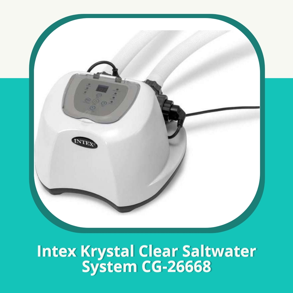 Anmeldelse af Intex Krystal Clear Saltwater System CG-26668