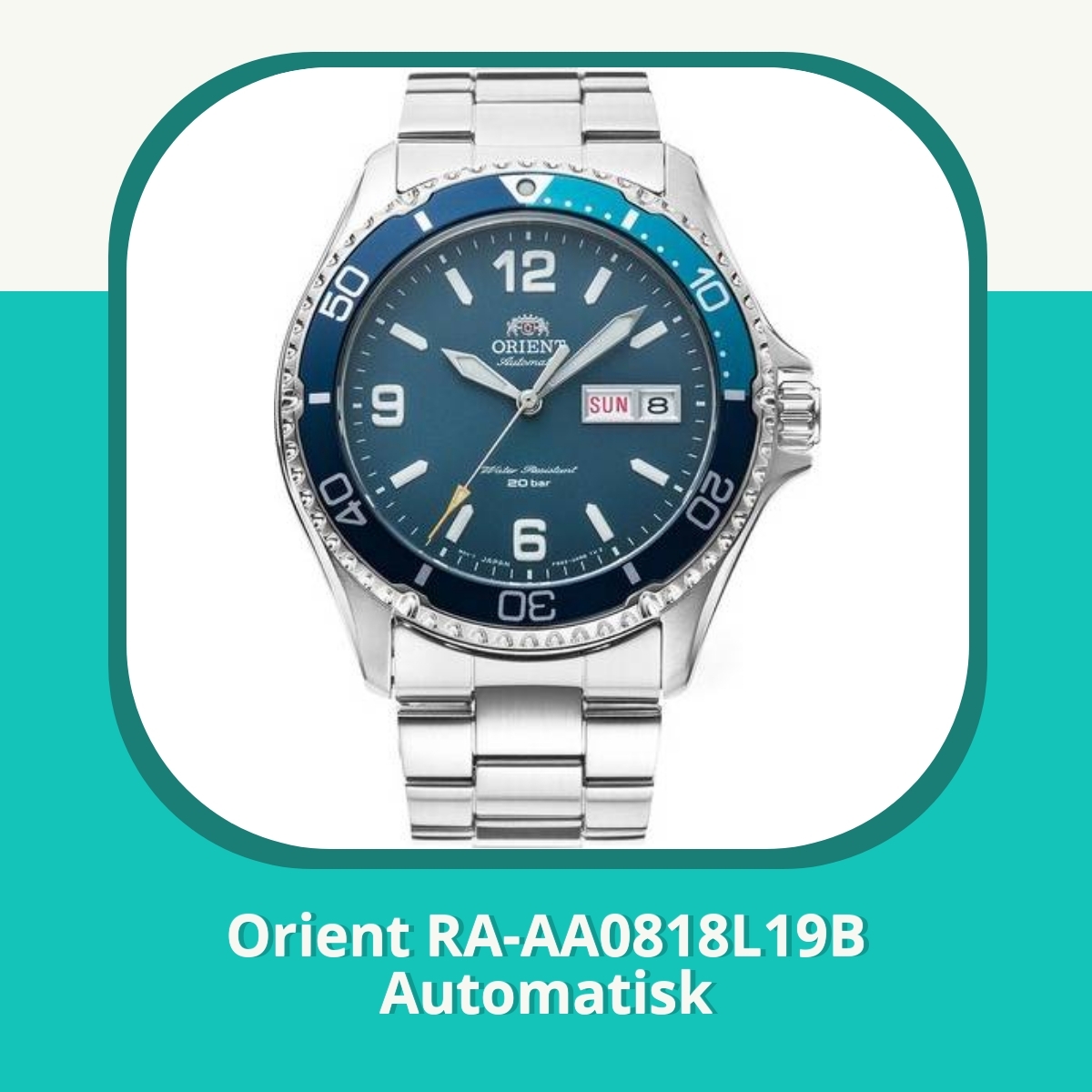 Recension af Orient RA-AA0818L19B Automatisk