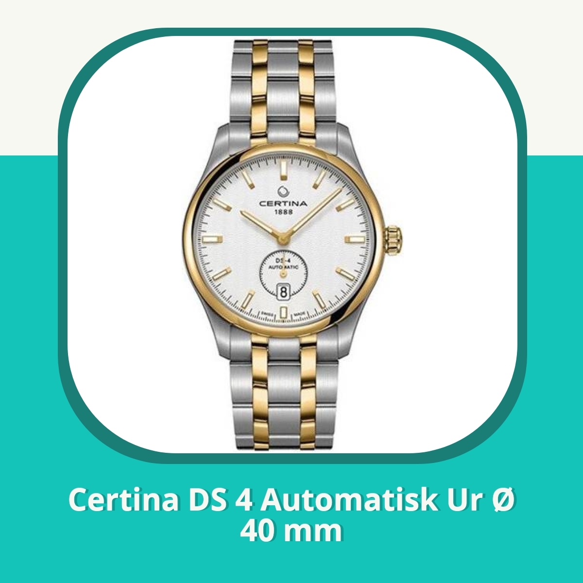 Anmeldelse af Certina DS 4 Automatisk Ur Ø 40 mm