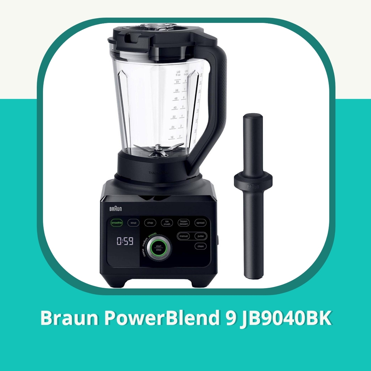 Recension af Braun PowerBlend 9 JB9040BK