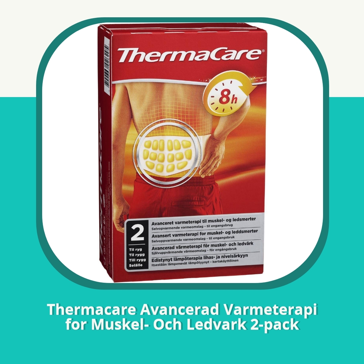 Recension af Thermacare Avancerad Varmeterapi for Muskel- Och Ledvark 2-pack