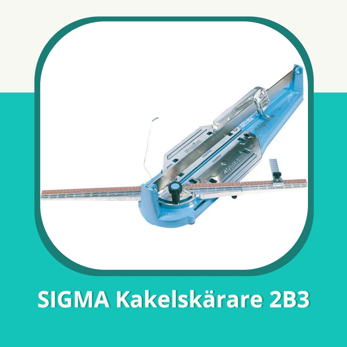 Recension af SIGMA Kakelskärare 2B3