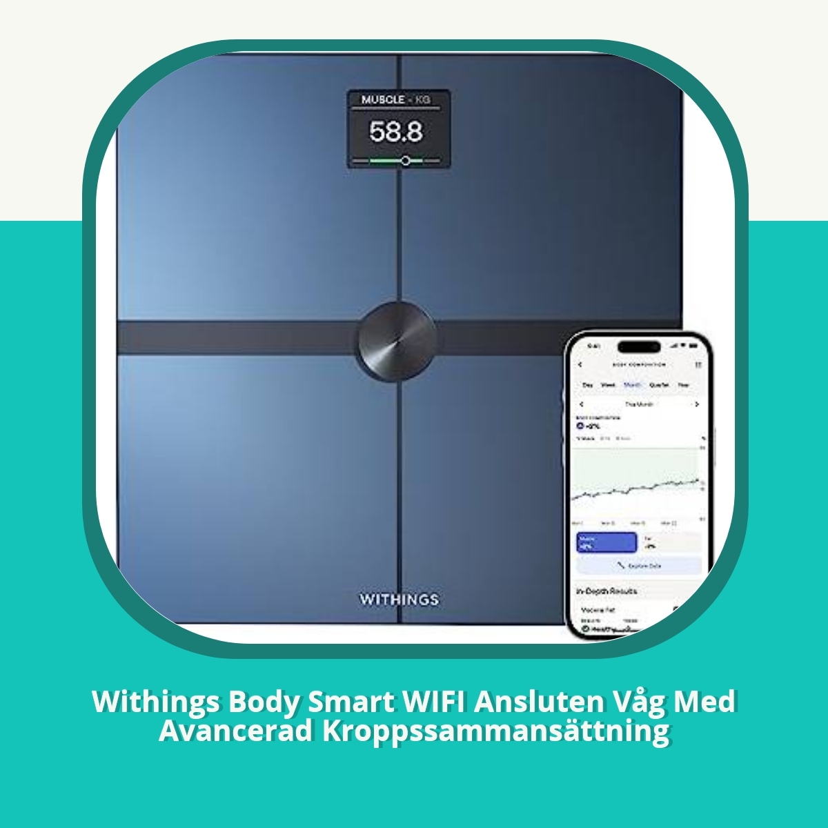 Recension af Withings Body Smart WIFI Ansluten Våg Med Avancerad Kroppssammansättning