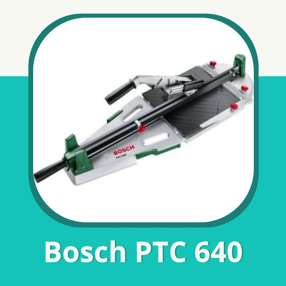 Recension af Bosch PTC 640
