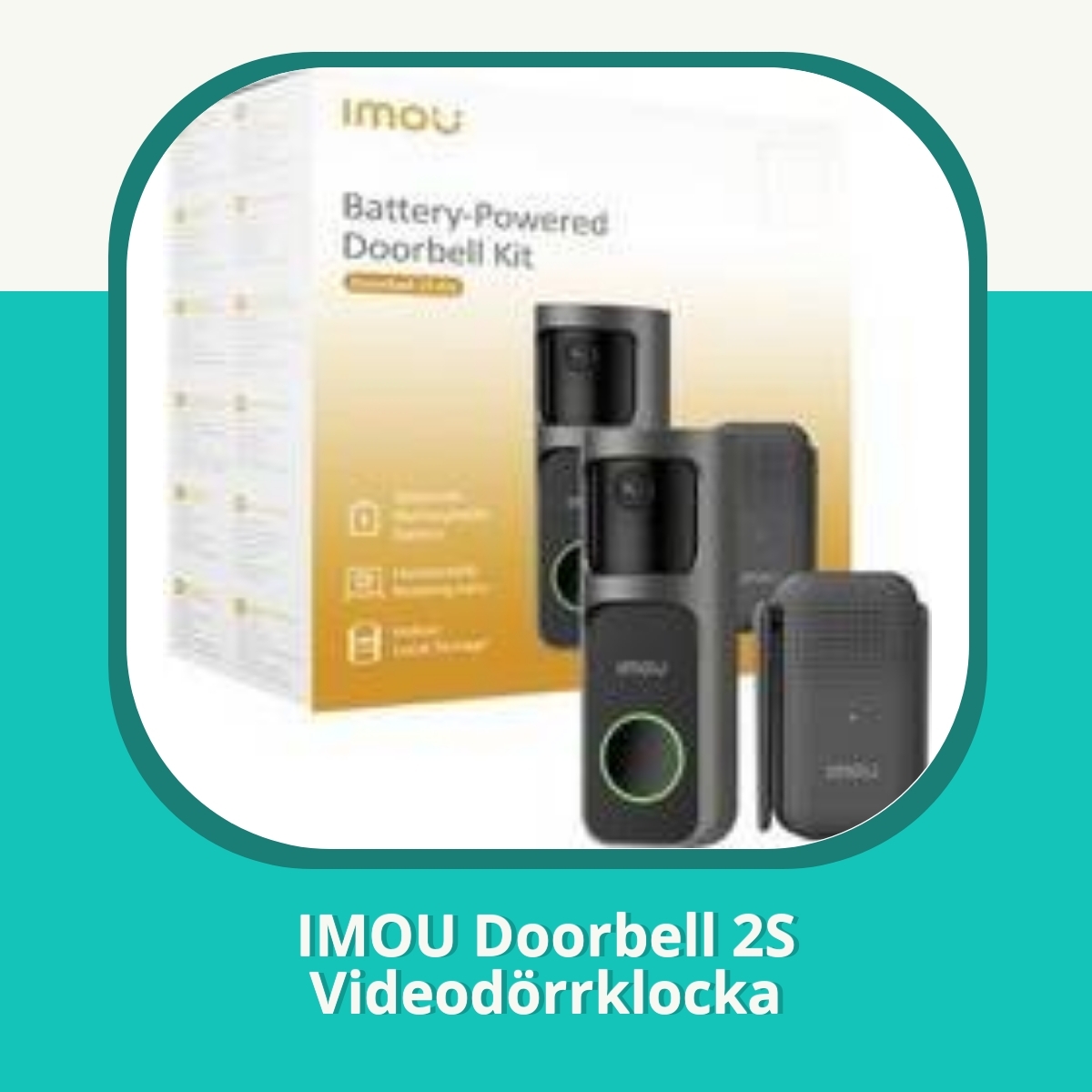 Recension af IMOU Doorbell 2S Videodörrklocka