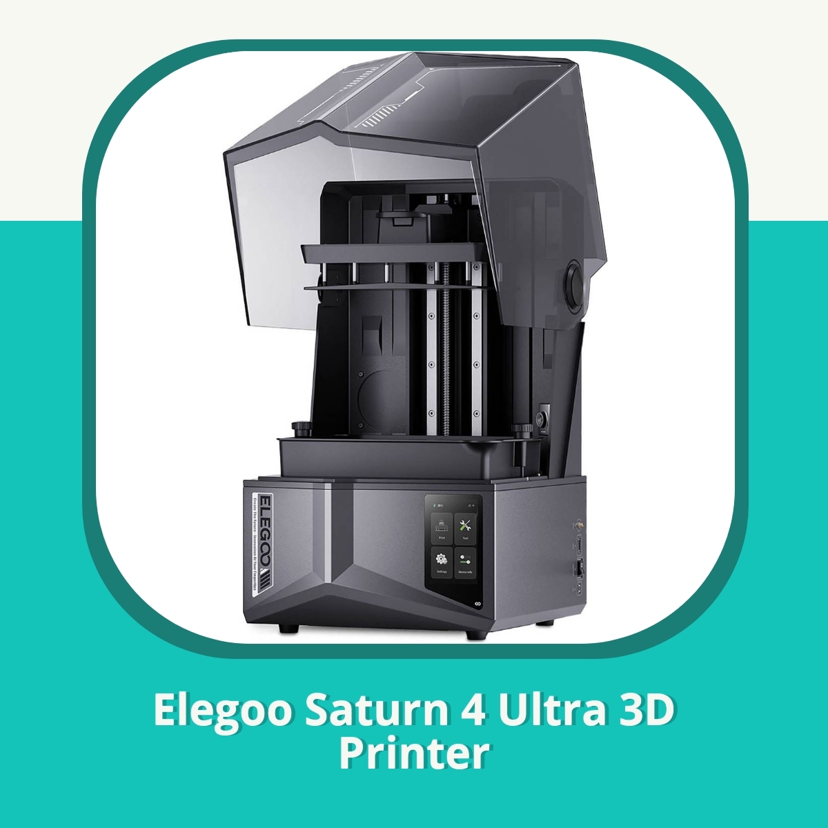 Anmeldelse af Elegoo Saturn 4 Ultra 3D Printer
