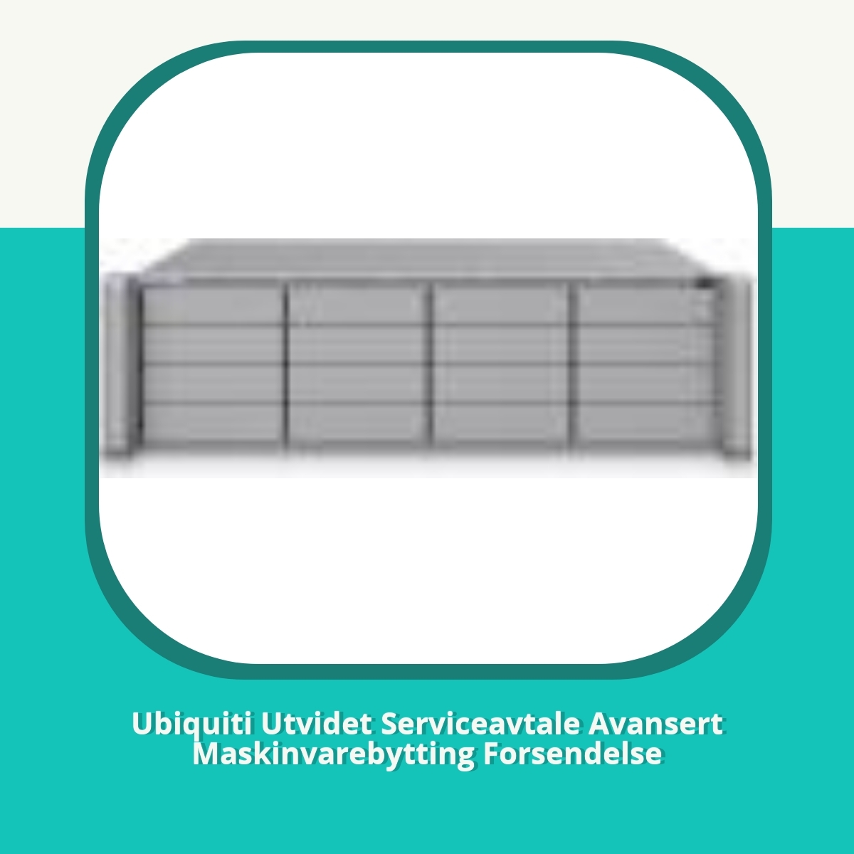 Anmeldelse af Ubiquiti Utvidet Serviceavtale Avansert Maskinvarebytting Forsendelse