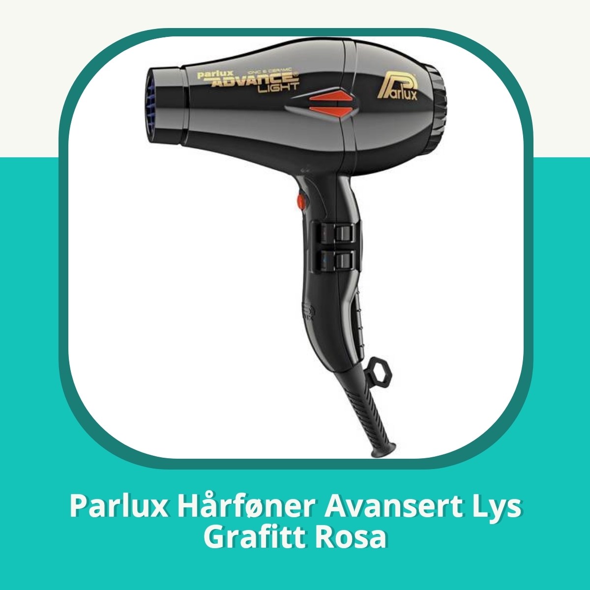 Anmeldelse af Parlux Hårføner Avansert Lys Grafitt Rosa