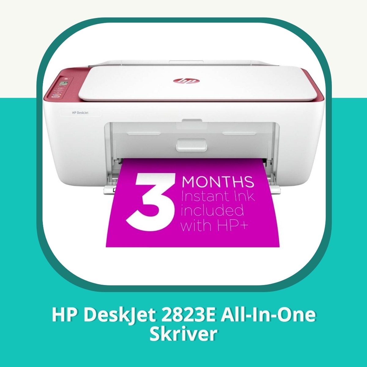 Anmeldelse af HP DeskJet 2823E All-In-One Skriver