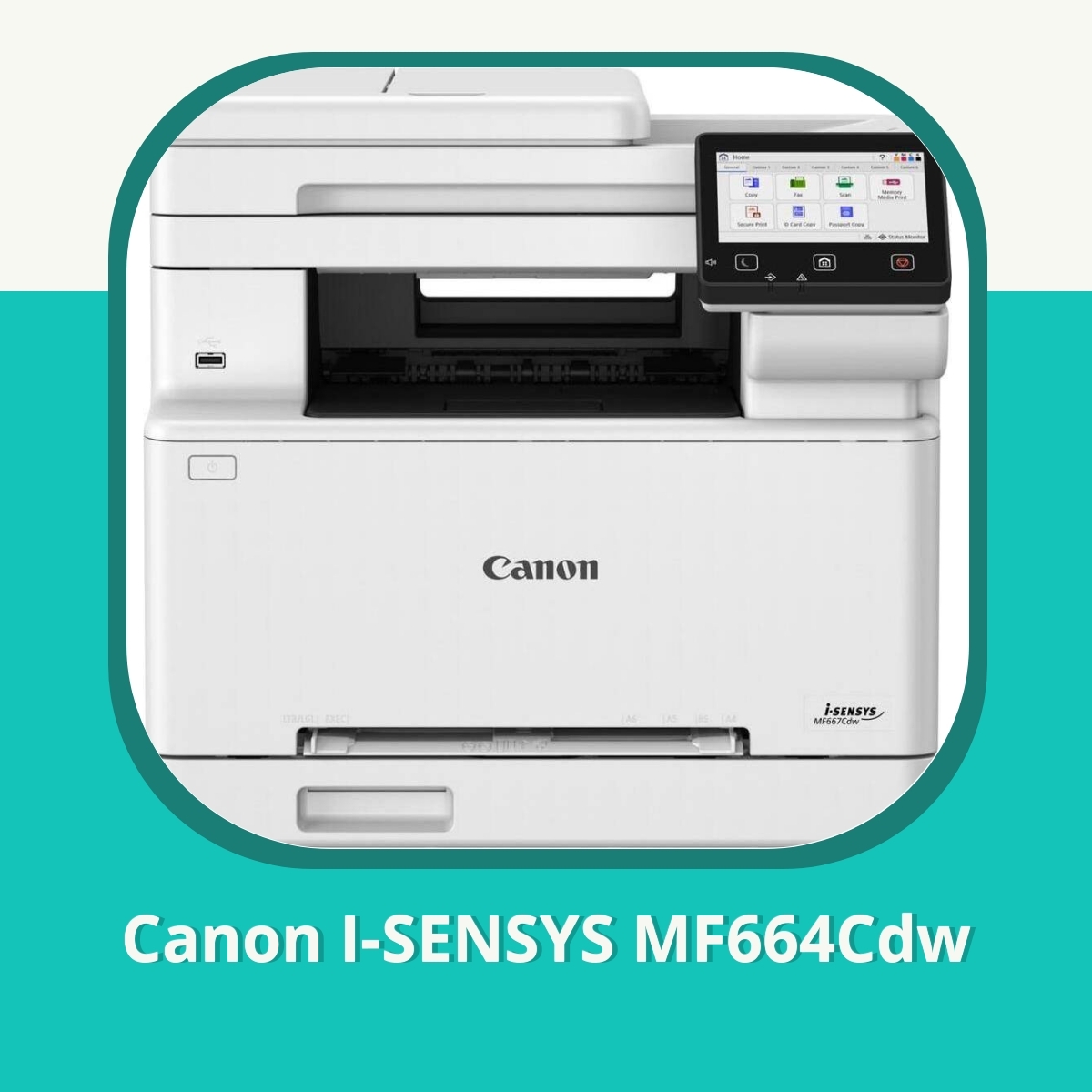 Anmeldelse af Canon I-SENSYS MF664Cdw