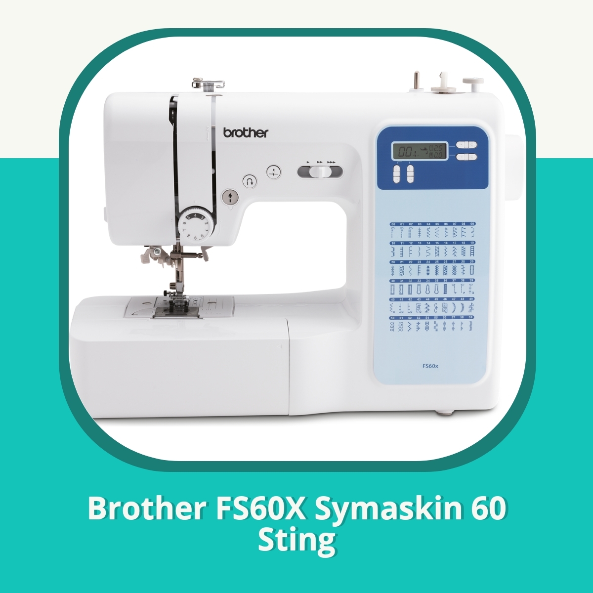 Anmeldelse af Brother FS60X Symaskin 60 Sting