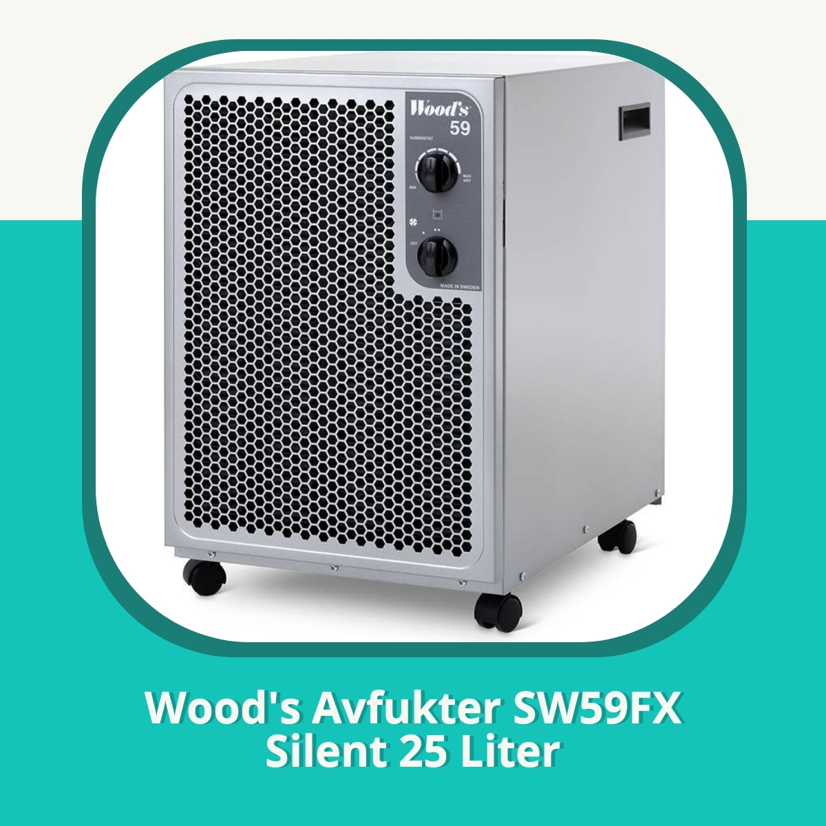 Anmeldelse af Wood's Avfukter SW59FX Silent 25 Liter