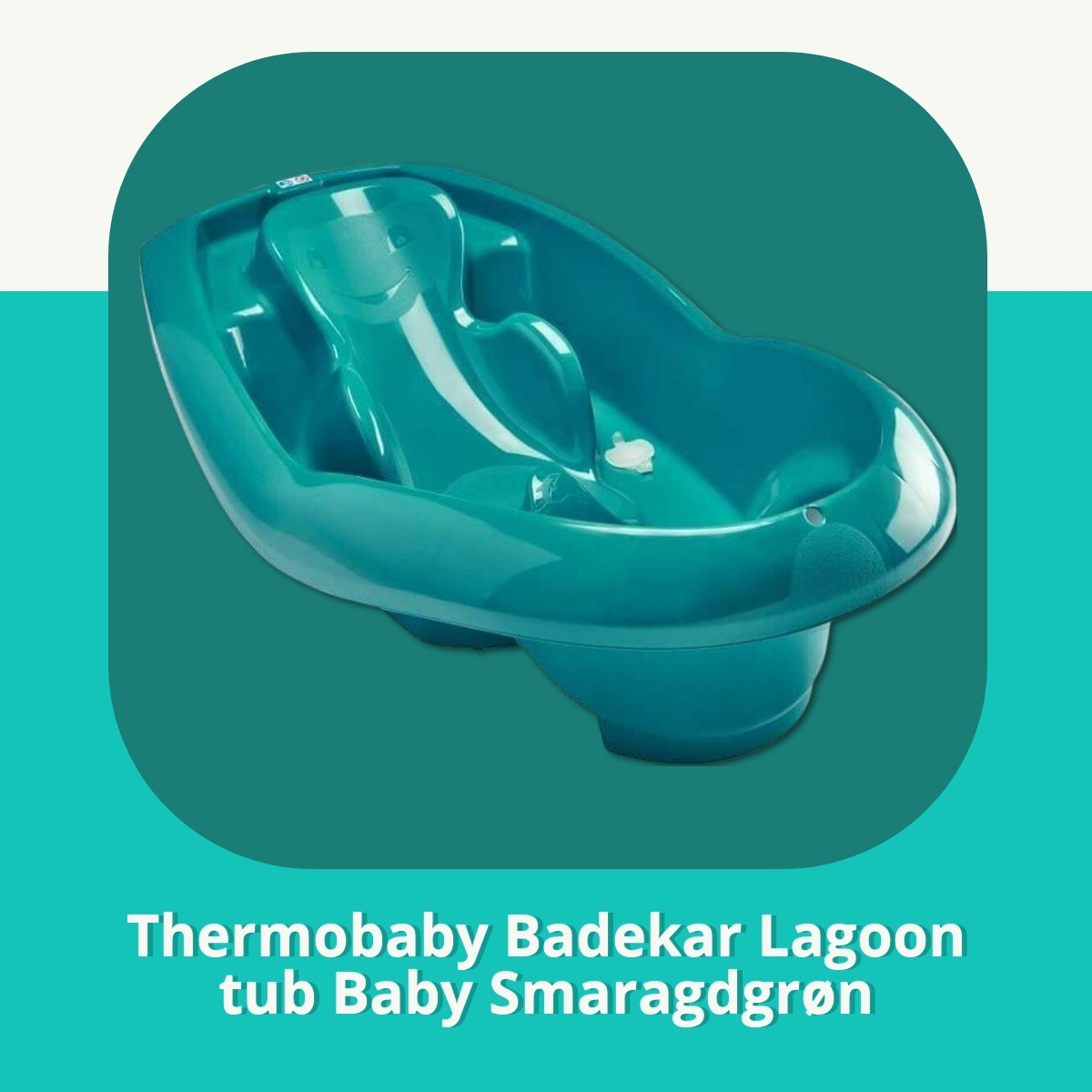 Anmeldelse af Thermobaby Badekar Lagoon tub Baby Smaragdgrøn