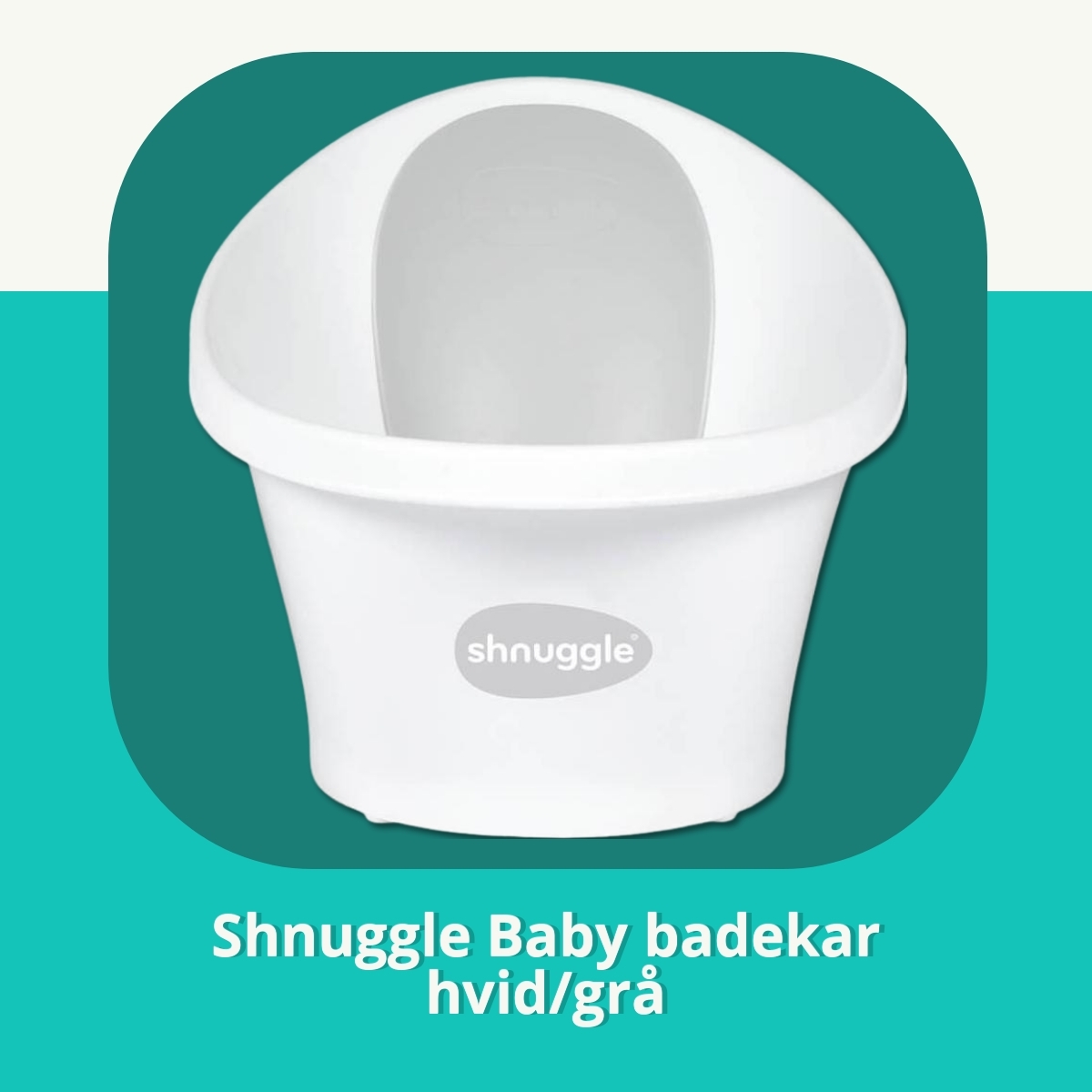 Anmeldelse af Shnuggle Baby badekar hvid/grå