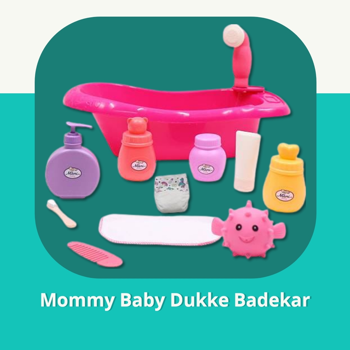 Anmeldelse af Mommy Baby Dukke Badekar