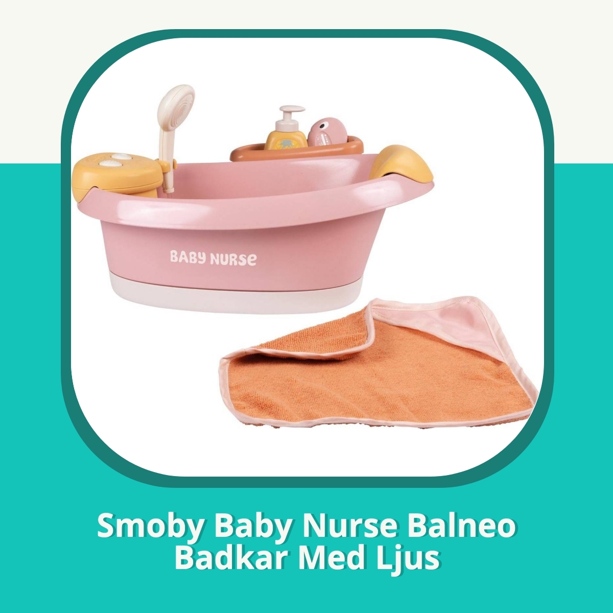Recension af Smoby Baby Nurse Balneo Badkar Med Ljus