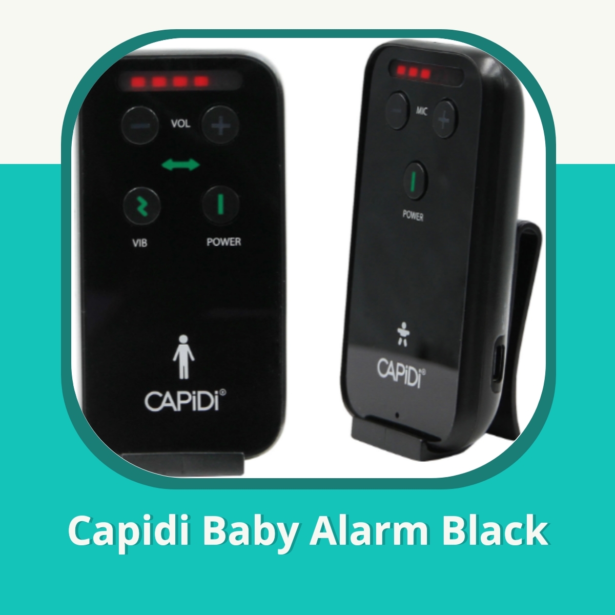Recension af Capidi Baby Alarm Black