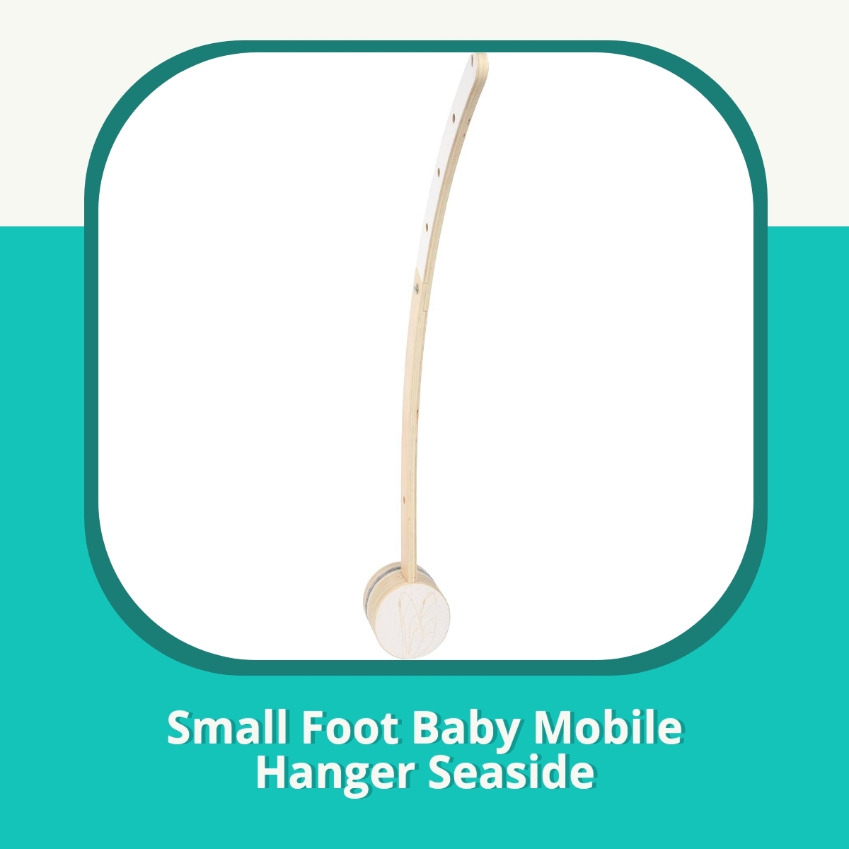 Anmeldelse af Small Foot Baby Mobile Hanger Seaside