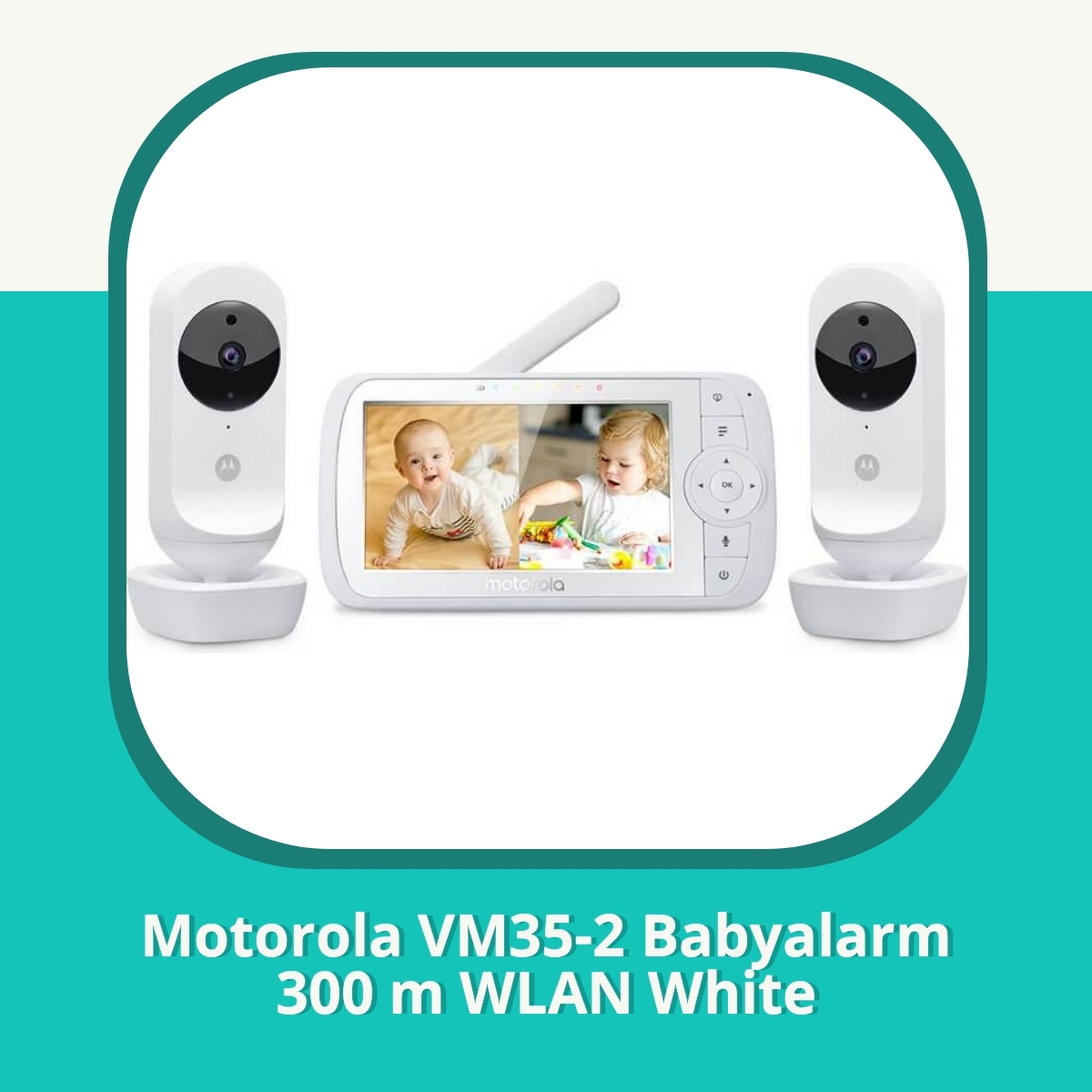 Anmeldelse af Motorola VM35-2 Babyalarm 300 m WLAN White