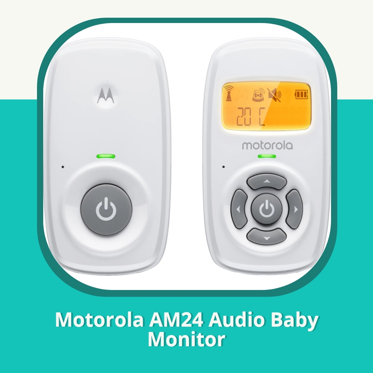 Anmeldelse af Motorola AM24 Audio Baby Monitor