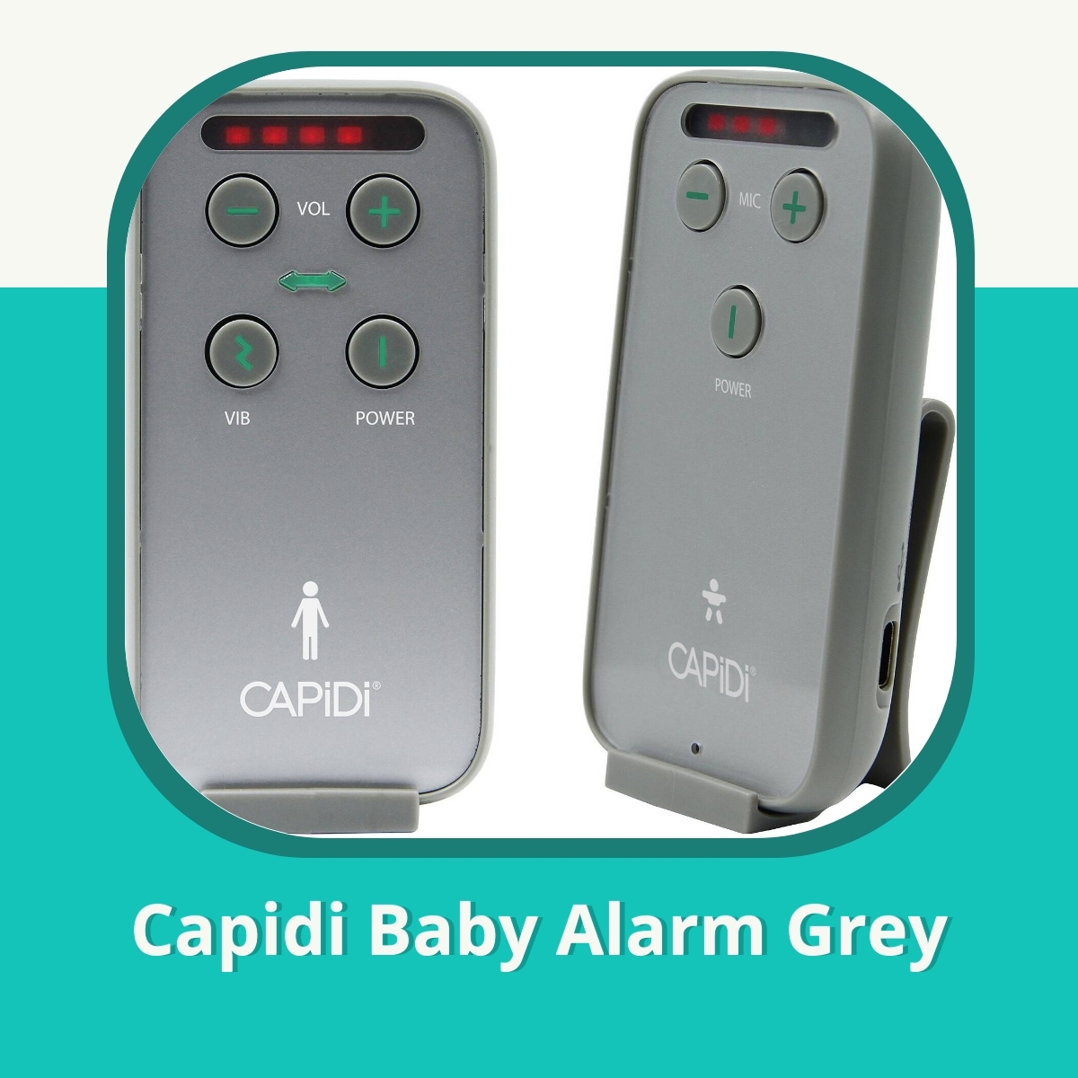 Anmeldelse af Capidi Baby Alarm Grey