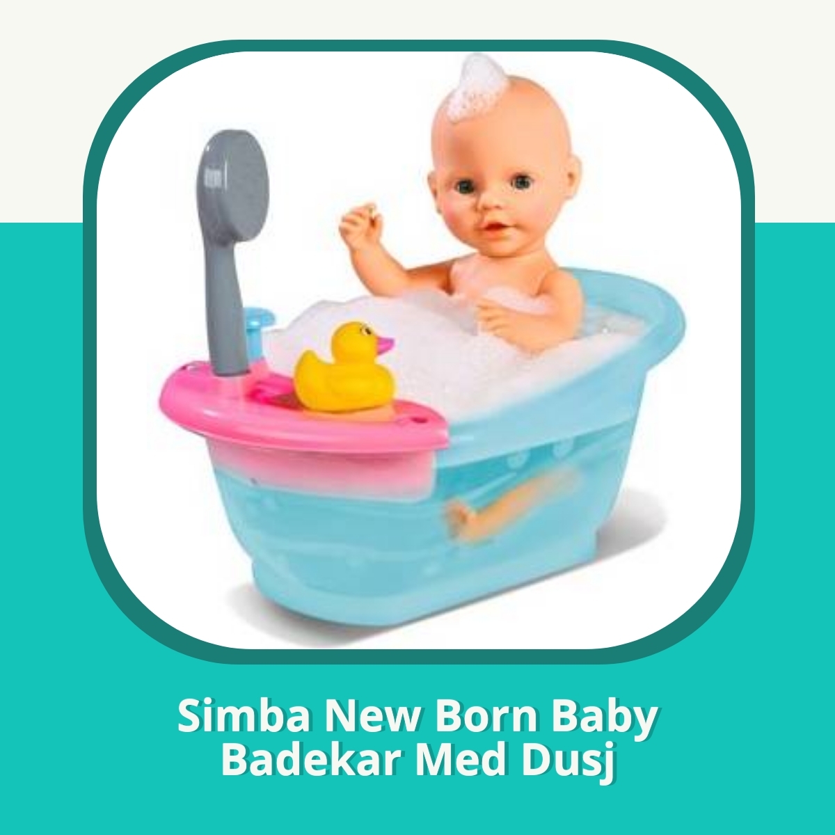 Anmeldelse af Simba New Born Baby Badekar Med Dusj