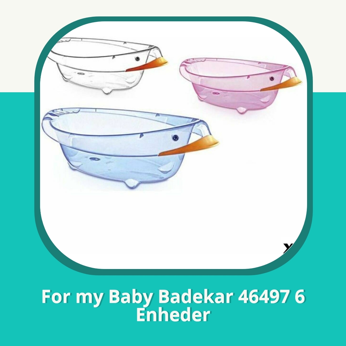 Anmeldelse af For my Baby Badekar 46497 6 Enheder
