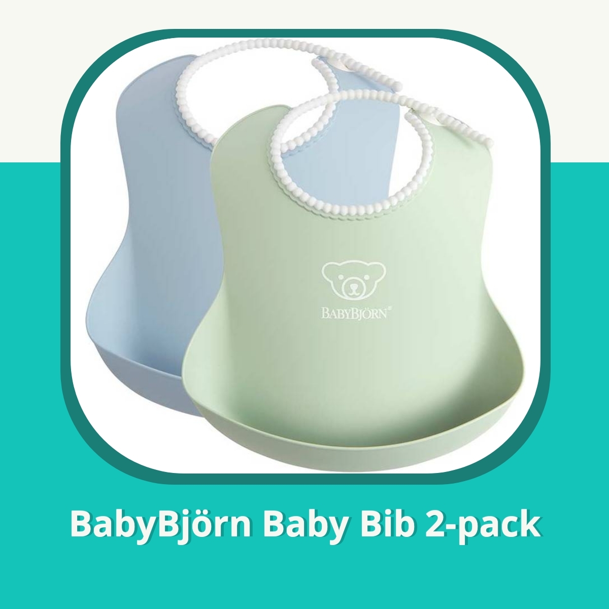 Anmeldelse af BabyBjörn Baby Bib 2-pack