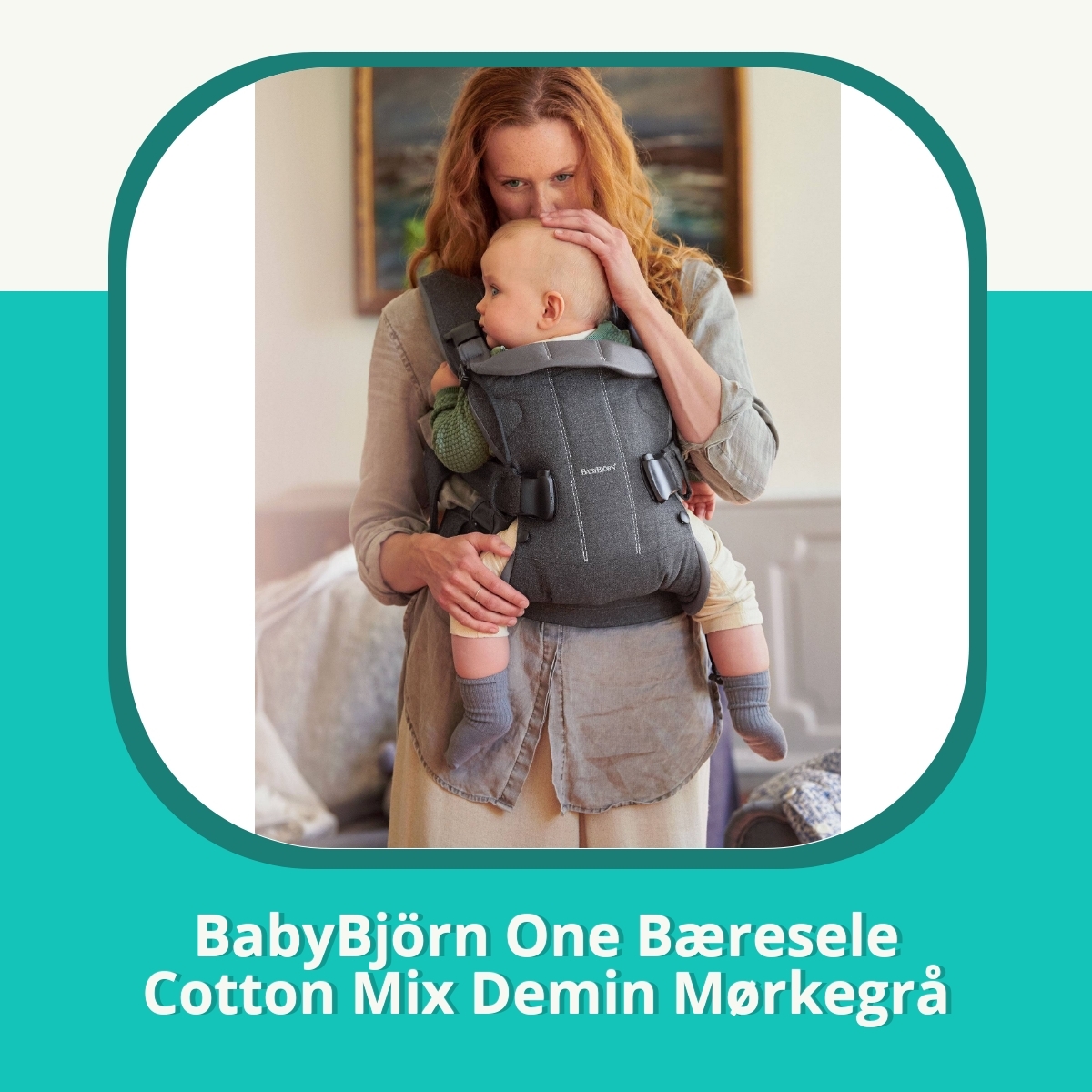 Anmeldelse af BabyBjörn One Bæresele Cotton Mix Demin Mørkegrå