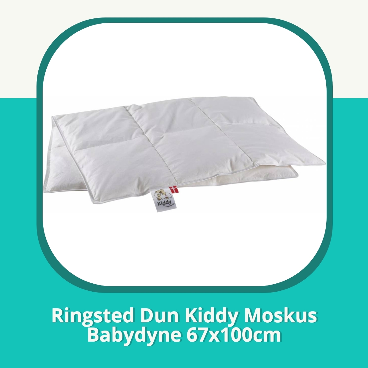 Recension af Ringsted Dun Kiddy Moskus Babydyne 67x100cm