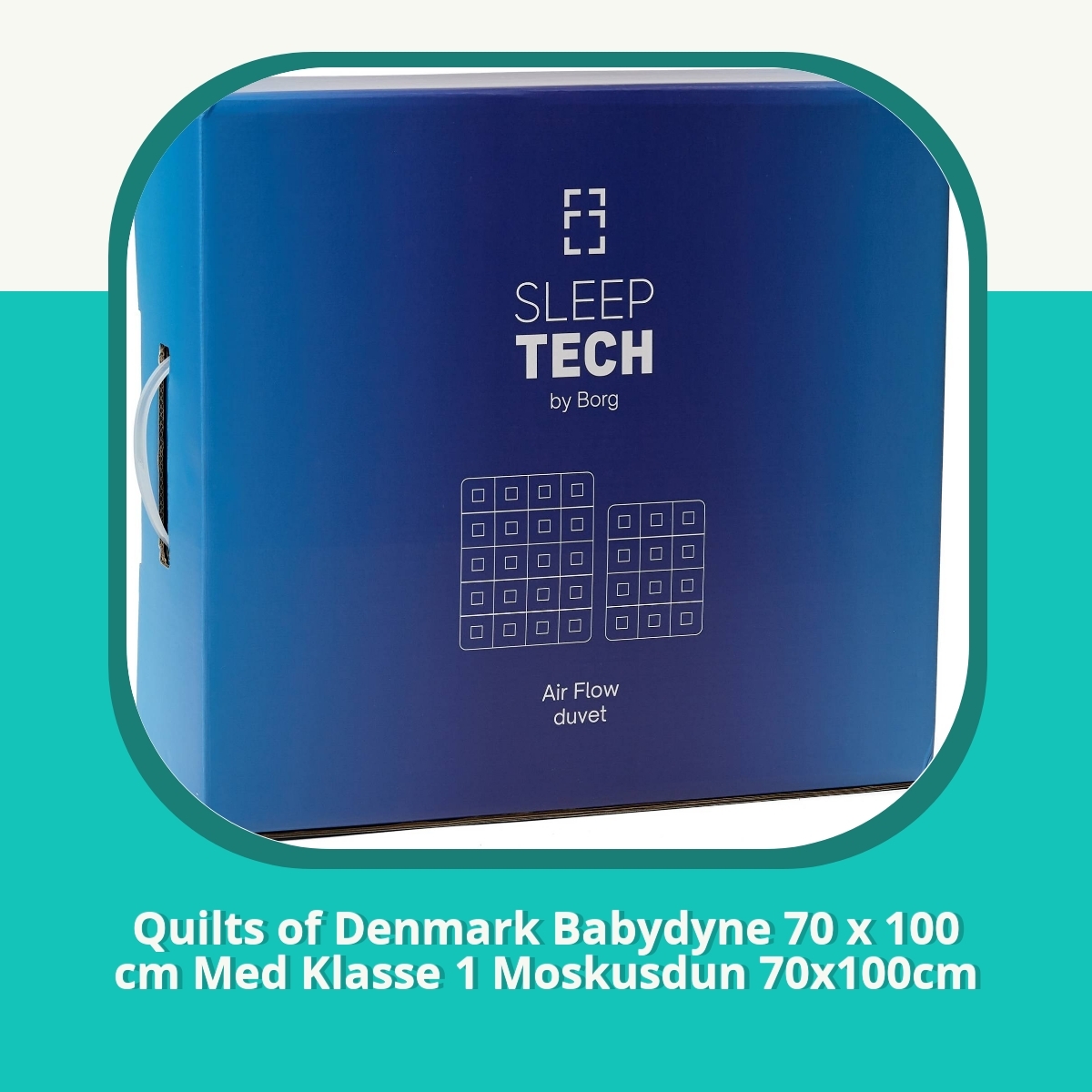 Anmeldelse af Quilts of Denmark Babydyne 70 x 100 cm Med Klasse 1 Moskusdun 70x100cm