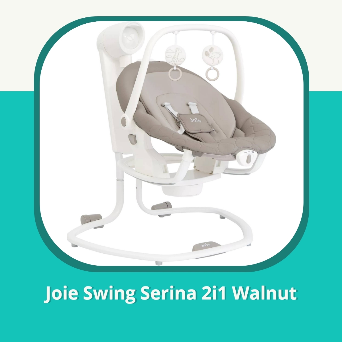Recension af Joie Swing Serina 2i1 Walnut