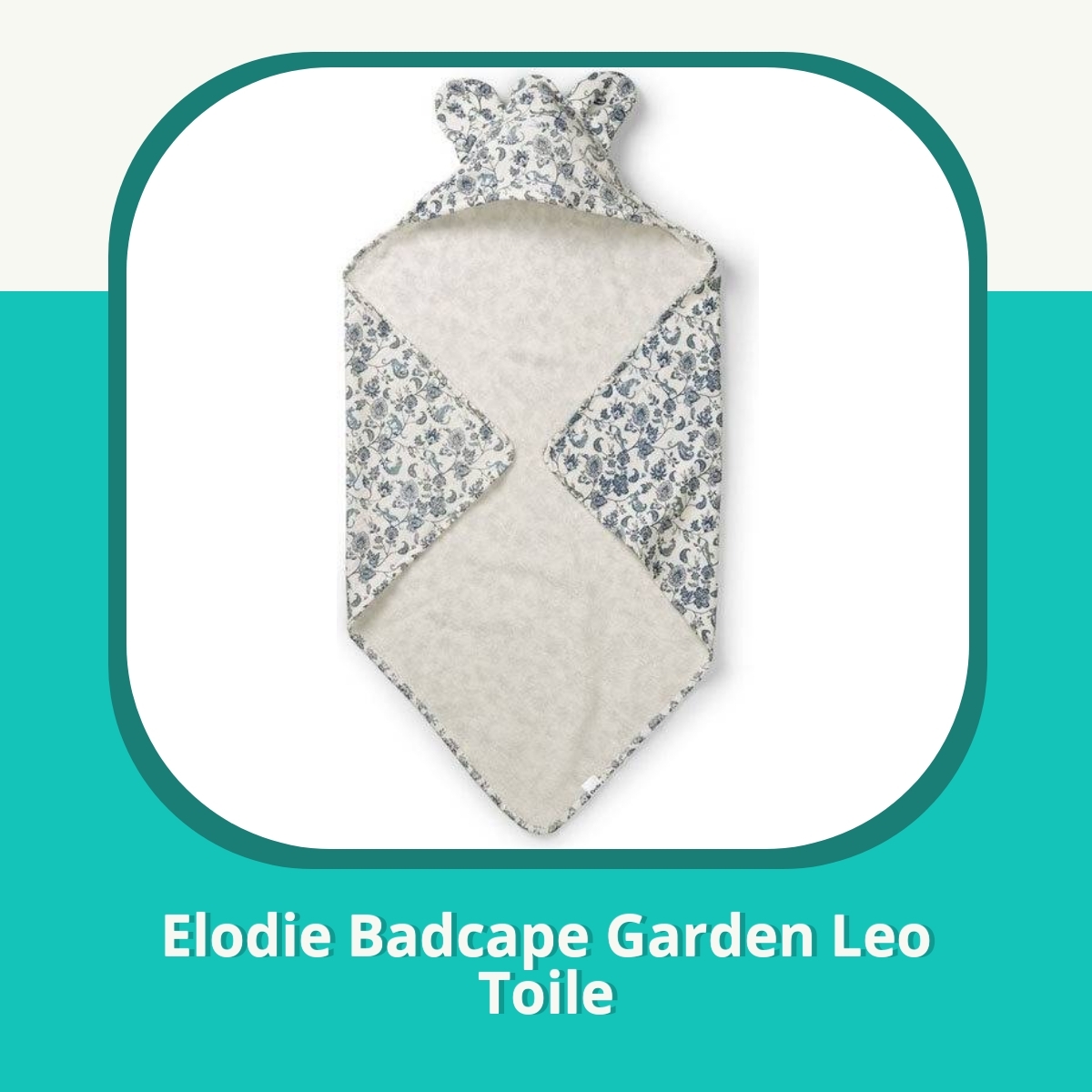 Recension af Elodie Badcape Garden Leo Toile