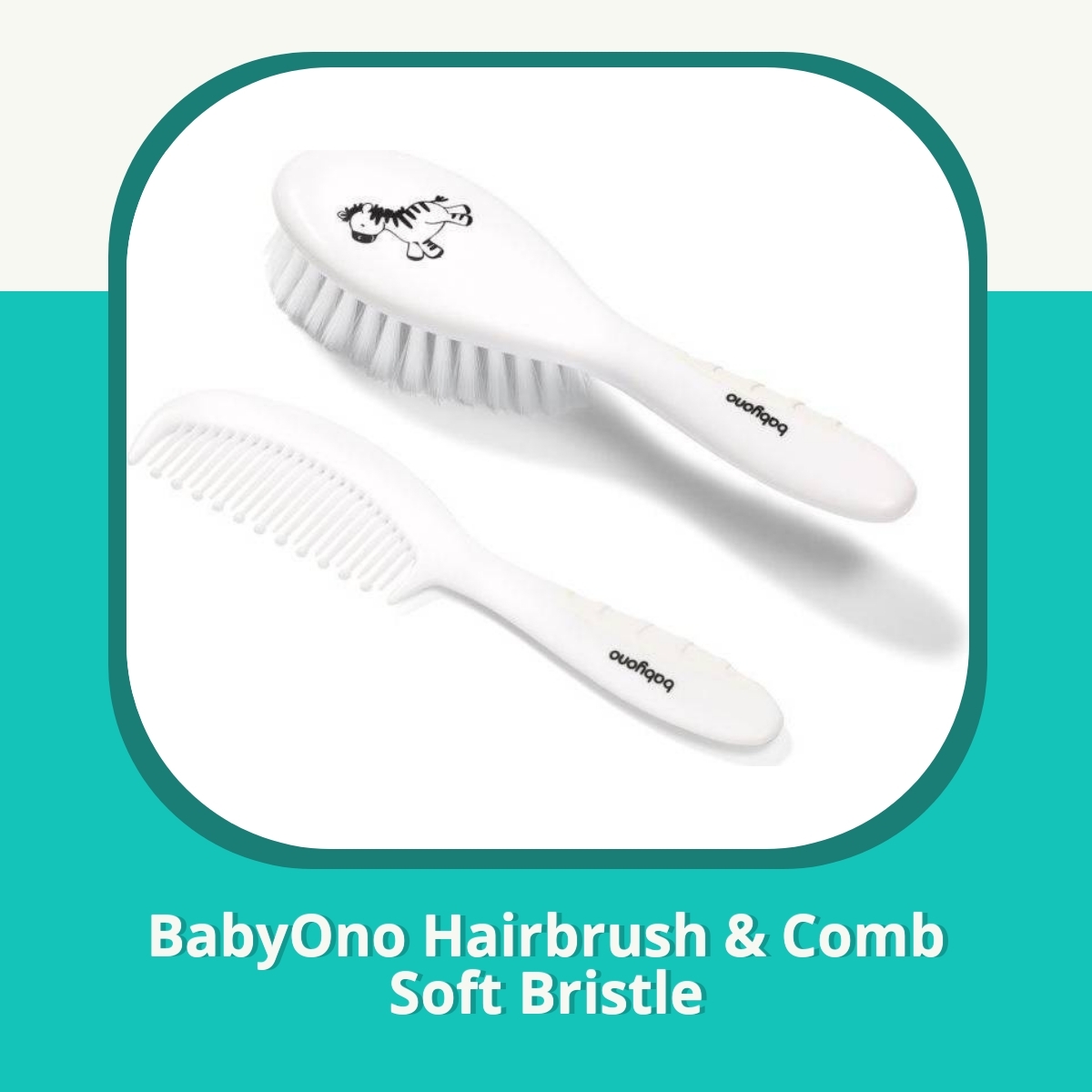 Anmeldelse af BabyOno Hairbrush & Comb Soft Bristle